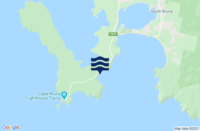 Bruny Island - Mabel Bay, Australia tide times map