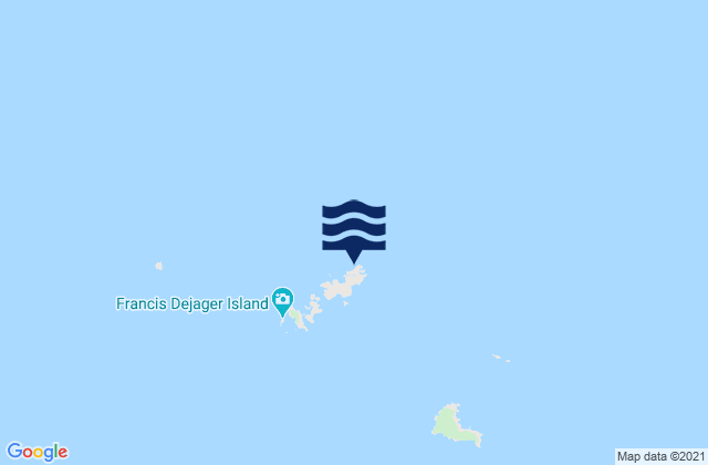 Burgess Island (Pokohinu), New Zealand tide times map