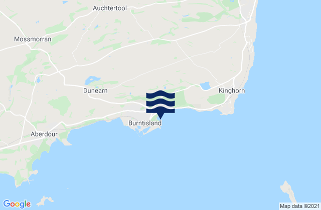 Burntisland Beach, United Kingdom tide times map