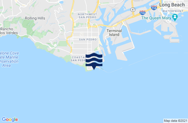 Cabrillo Point, United States tide chart map