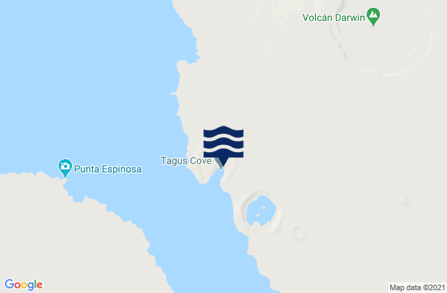 Caleta Tagus Isla Isabela, Ecuador tide times map