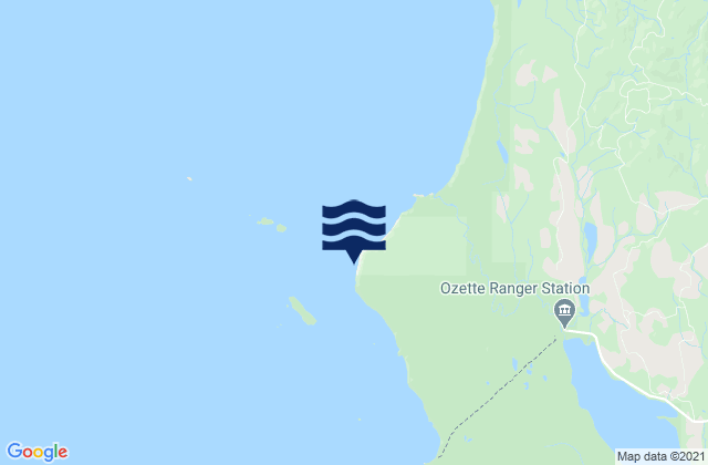 Cape Alava, United States tide chart map