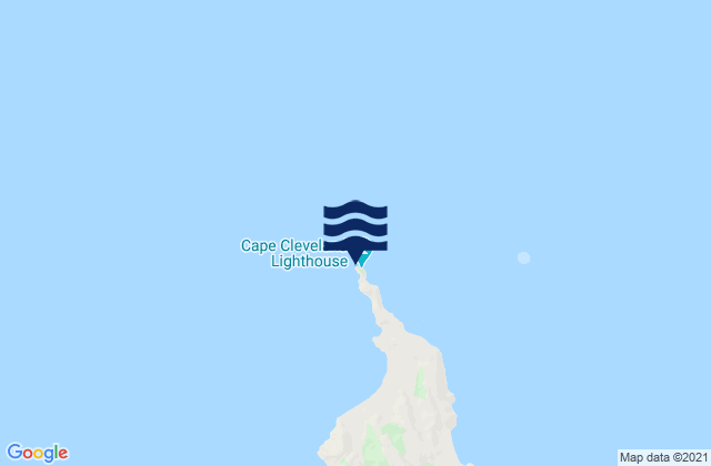 Cape Cleveland, Australia tide times map