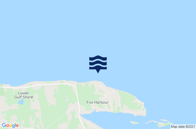 Cape Cliff, Canada tide times map