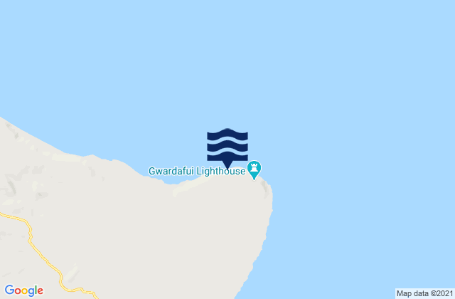 Cape Guardafui (Ras Asir), Somalia tide times map