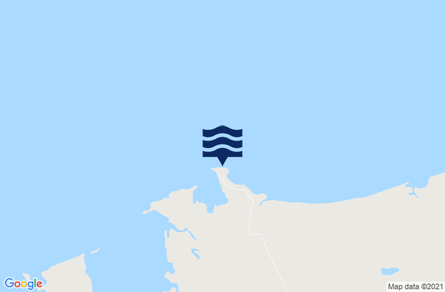 Cape Keraudren, Australia tide times map