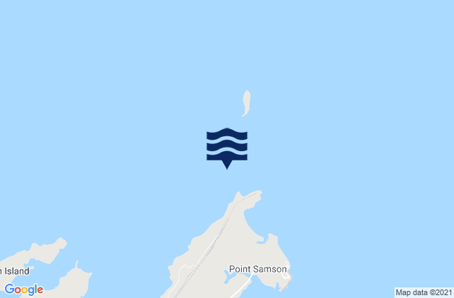 Cape Lambert, Australia tide times map