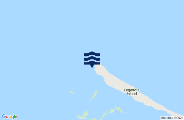 Cape Legendre, Australia tide times map
