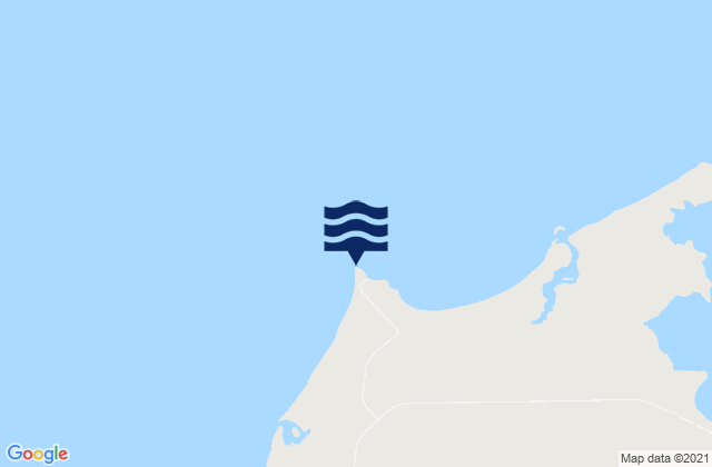 Cape Leveque, Australia tide times map