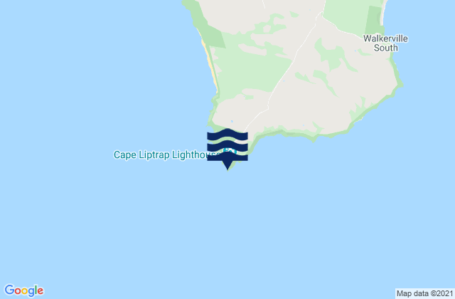 Cape Liptrap, Australia tide times map
