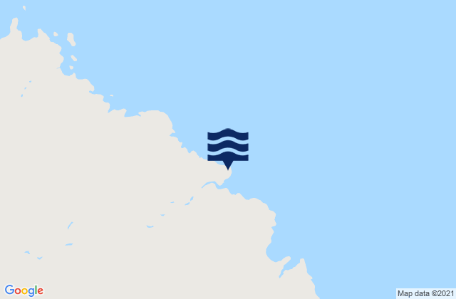 Cape Whiskey, Australia tide times map