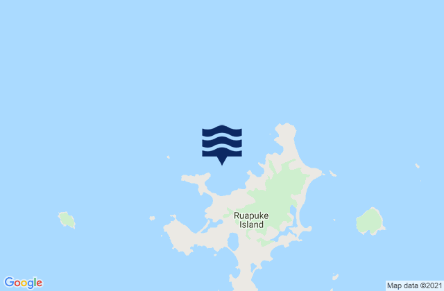 Caroline Bay, New Zealand tide times map