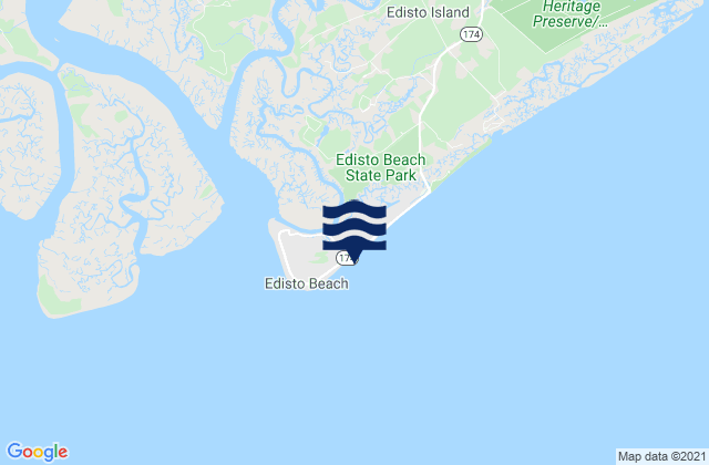 Carters Dock (Big Bay Creek), United States tide chart map