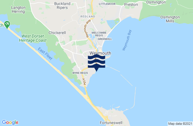 Castle Cove Portland Harbour Beach, United Kingdom tide times map