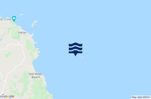 Castle Island, New Zealand tide times map
