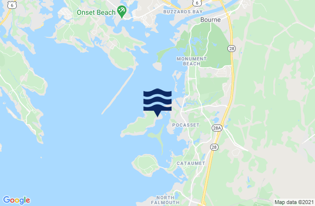 Cataumet Harbor, United States tide chart map