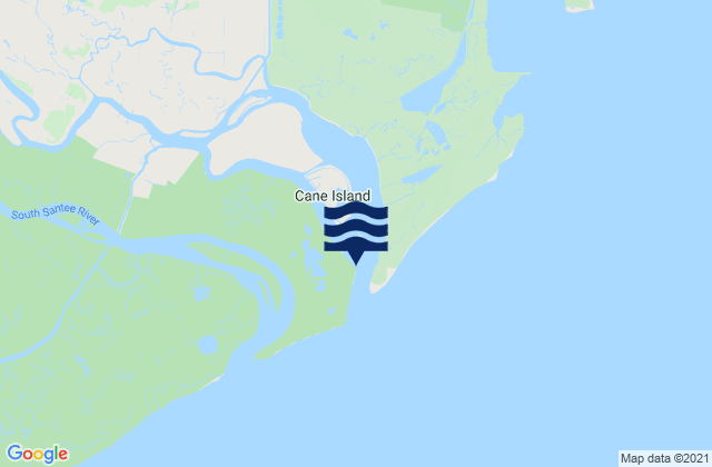 Cedar Island (North Santee Bay), United States tide chart map