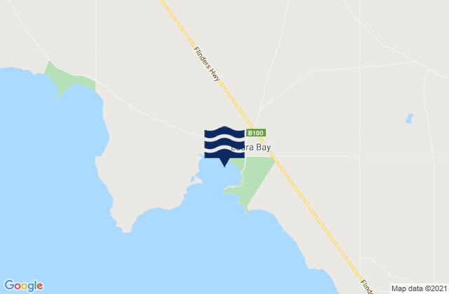 Ceduna, Australia tide times map