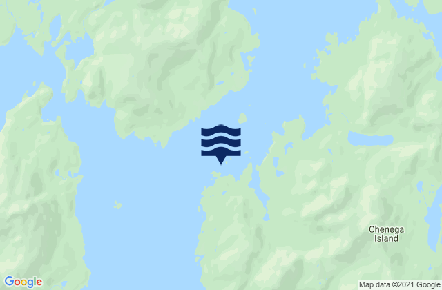 Chenega Island (Dangerous Passage), United States tide chart map