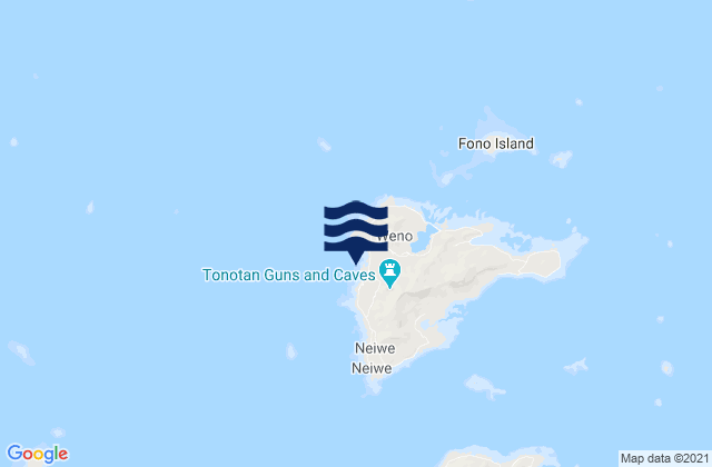 Chuuk Moen Island, Micronesia tide times map