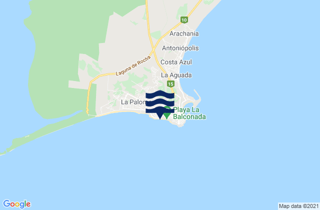 Cocoloco, Brazil tide times map