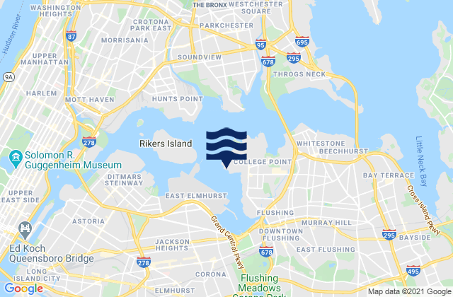 College Point Flushing Bay, United States tide chart map