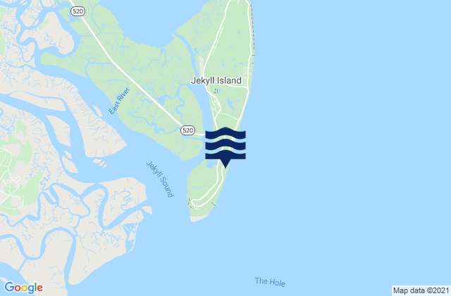 Comfort Inn/Jeckyll Island, United States tide chart map