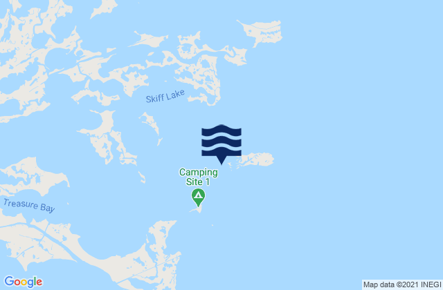 Comfort Island, United States tide chart map