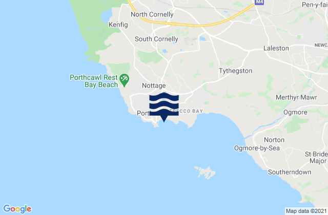 Coney Beach, United Kingdom tide times map