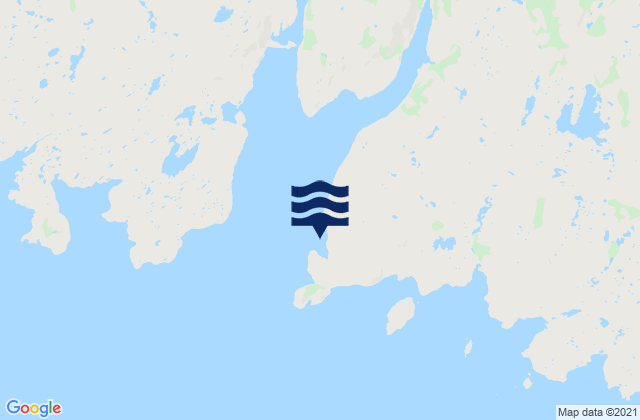 Connoire Bay, Canada tide times map