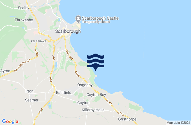 Cornelian Bay, United Kingdom tide times map
