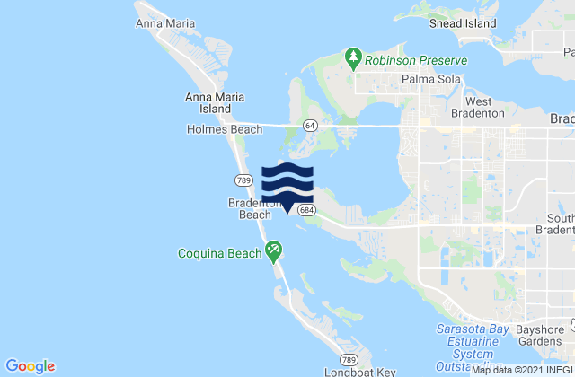 Cortez, United States tide chart map