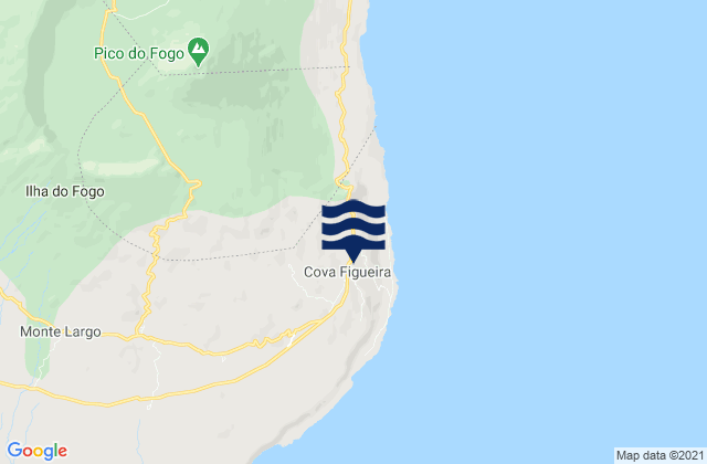 Cova Figueira, Cabo Verde tide times map