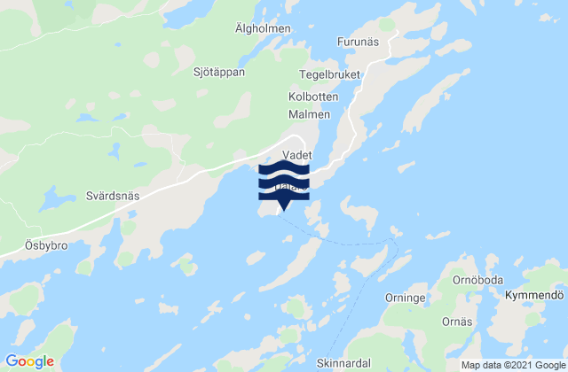 Dalaroe, Sweden tide times map