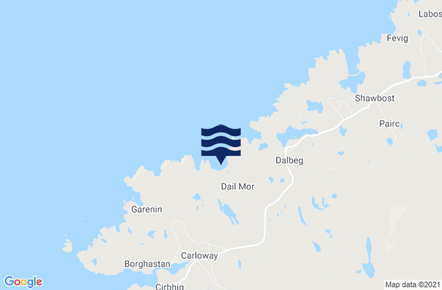 Dalmore Bay (Lewis), United Kingdom tide times map