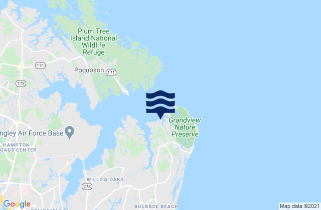 Dandy Haven Marina, United States tide chart map