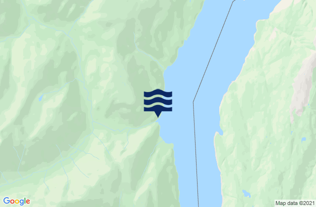 Davis River Entrance Alaska, United States tide chart map