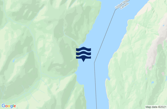 Davis River, United States tide chart map