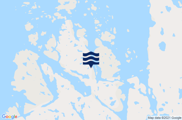 Dease Peninsula, Canada tide times map