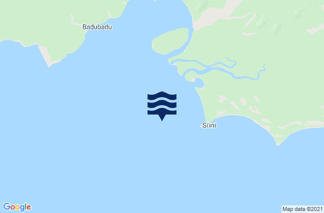 Dedele Point, Papua New Guinea tide times map