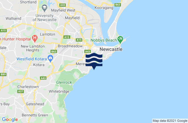 Dixon Park, Australia tide times map