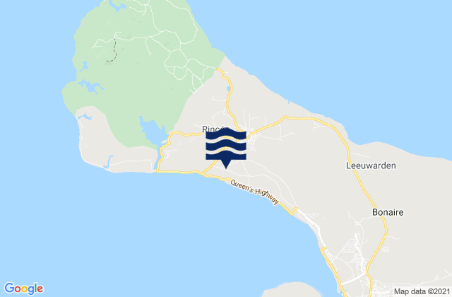 Dorp Rincon, Bonaire, Saint Eustatius and Saba  tide times map