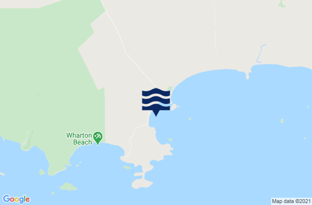 Duke of Orleans Bay, Australia tide times map