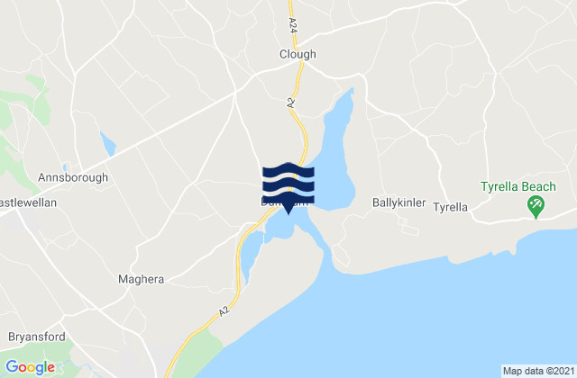 Dundrum Tide Times, High & Low Tide Table, Fishing Times GB