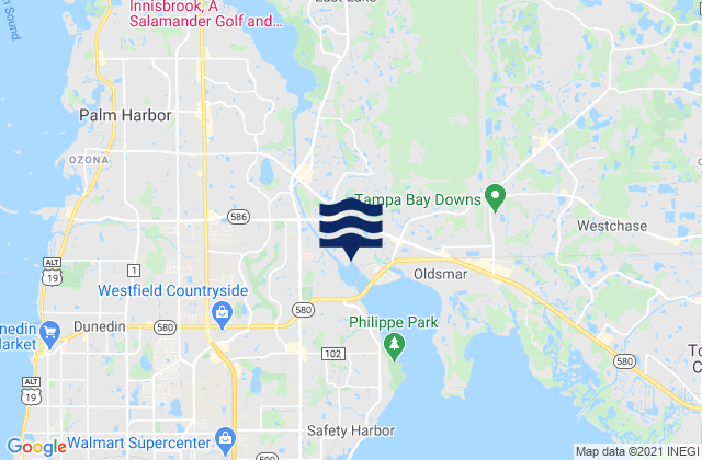East Lake, United States tide chart map