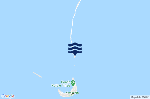 Ebaye, Marshall Islands tide times map