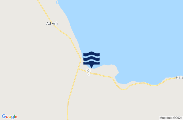 Edd, Eritrea tide times map