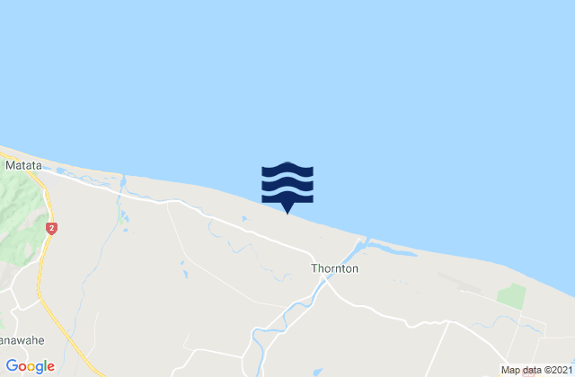 Edgecumbe, New Zealand tide times map