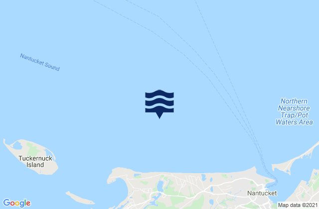 Eel Pt. Nantucket I. 2.5 miles NE of, United States tide chart map