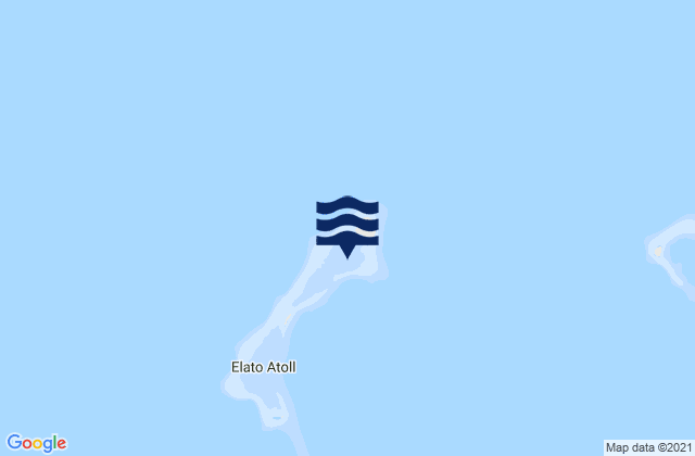Elato, Micronesia tide times map